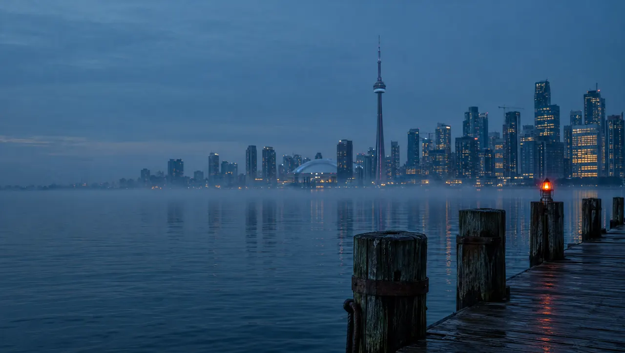 The Toronto waterfront near our office